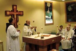 before going back to their mission. St. Clare currently has the luxury of extra bedrooms, The Capuchin community directors who welcome new residents to St.