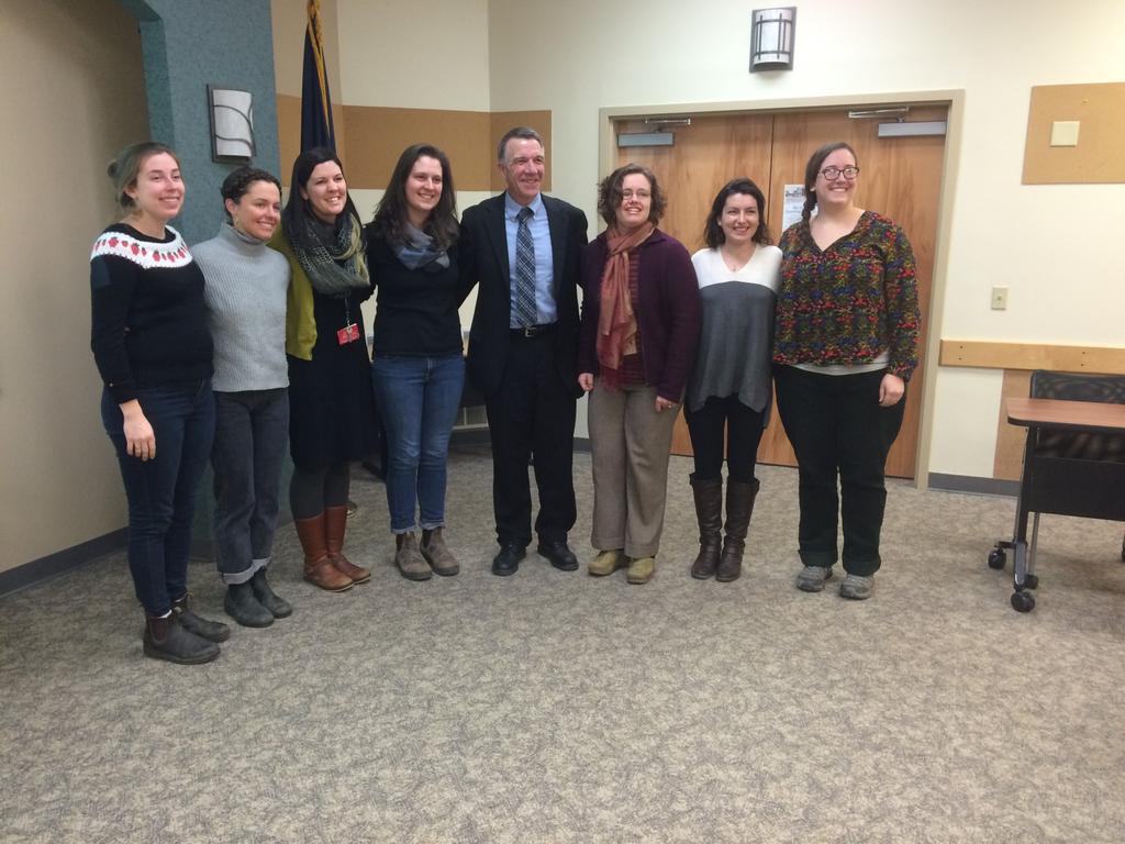 The Vermont Gleaning Collective was honored to welcome Governor Phil Scott to our first quarter meeting of 2017. He shared: This is such an exciting and enterprising way for all of us to give back.