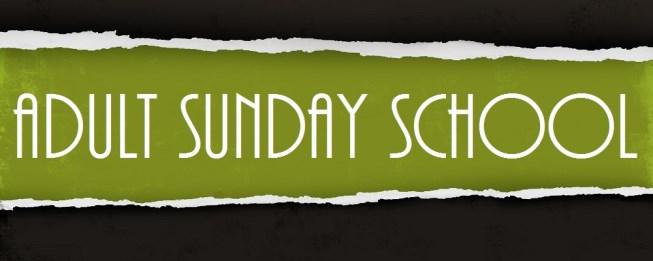 Lot s of Great things going on in our Adult Ed Sunday School Classes! If you haven t already check one of them out!
