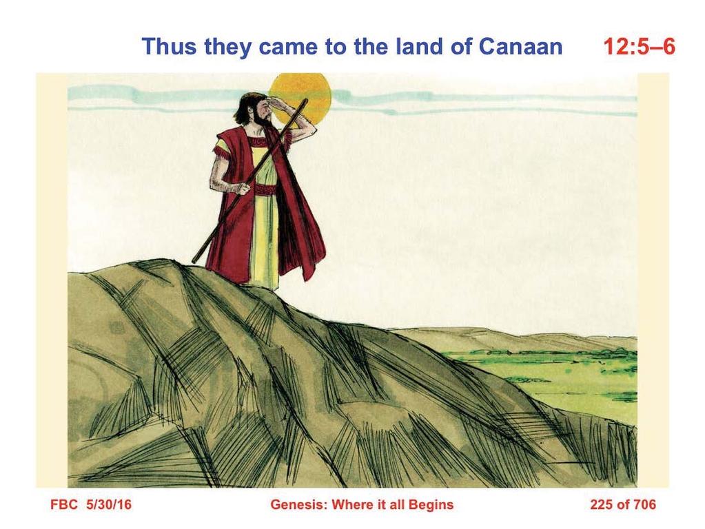 5 Abram took Sarai his wife and Lot his nephew, and all their possessions that they had accumulated, and the persons whom they had acquired in Haran, and they set out for the land of Canaan; thus