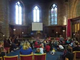 We ve had a harvest, Christmas and Lent Messy Church and we are now planning the spring and summer ones. Messy Church is a huge and exhausting operation but we have an amazing team!