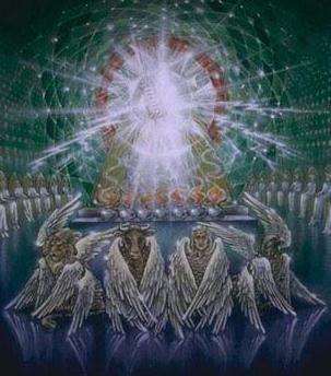 God gave Isaiah a vision of six-winged Seraphim worshiping a holy God around His throne.