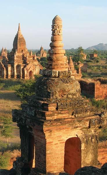 Alotawpyi Pagoda famous for wish fulfilling, PLEASE NOTE: This morning you can enjoy an Optional Balloon Ride Over Bagan (not included in price).
