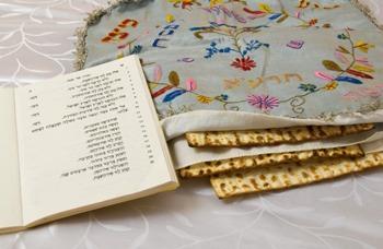 The Afikomen The leader took three matzah breads and placed them in a special bag with three compartments.