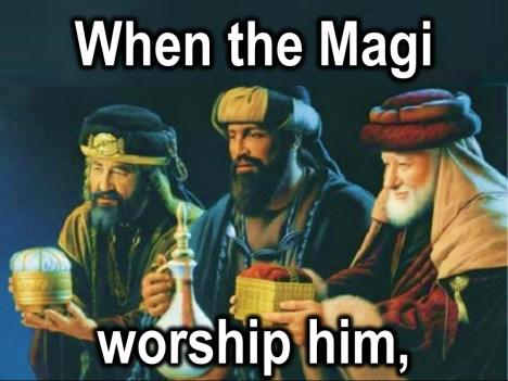 But what about our gift of Epiphany? When the Magi show up, they show us to do one thing and one thing only. They come to worship him. And because of that they bring an offering. They bring gifts.