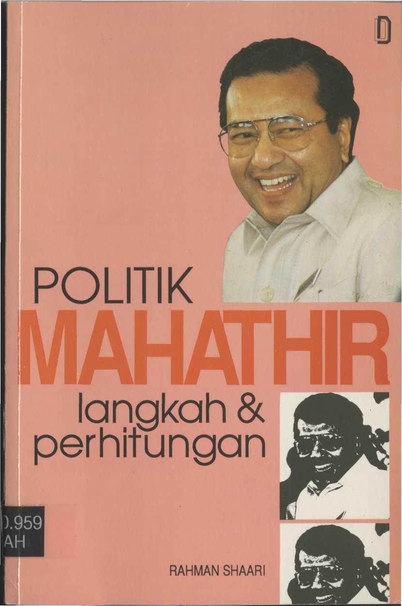 POLITIK MAHATHIR langkah