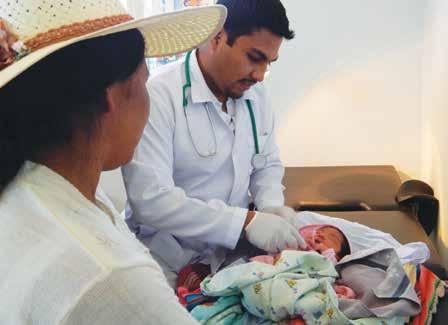 Today, the San Lucas Health Project, an outreach of the Franciscan order, provides medical care and health education not only to isolated mountain villages of indigenous families, but also to poor