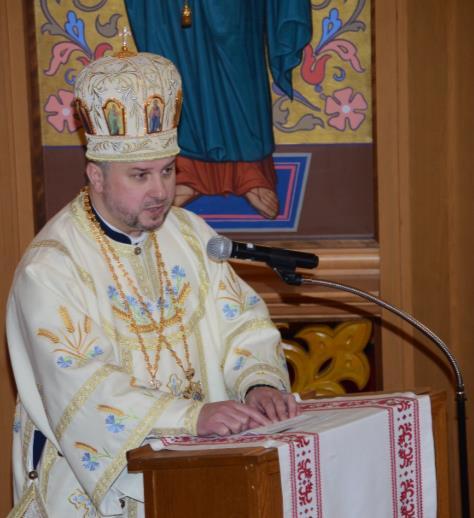 His Grace Bishop Andriy of the Eastern Eparchy gives the homily on true faith.