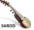 The sarangi is a fretless stringed instrument which is played by a bow. The whole body is carved out of a single block of wood and the hollow is covered by parchment.