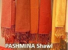 Mainly employed in producing silk saris. Pashmina refers to a type of fine cashmere wool and the textiles made from it.