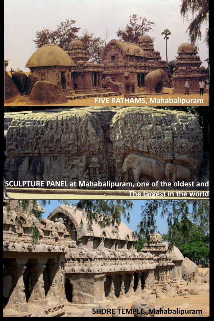 PALLAVA ART and ARCHITECTURE, 2 nd 9 th Century AD The Pallavas were one of the ancient South Indian dynasties that were active in the Andhra region from the second century CE onwards and moved south