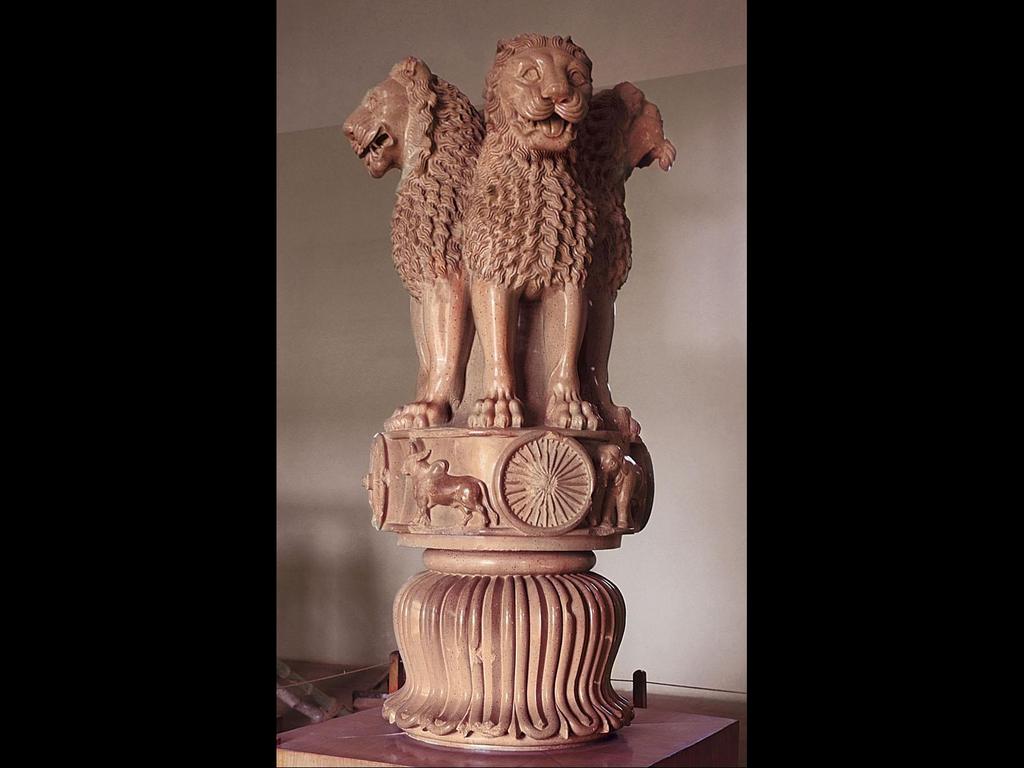 Lion Capital, from Ashokan Pillar, India, Maurya