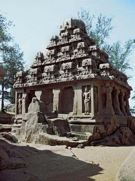 Dharmaraja Ratha, Mamallapuram,