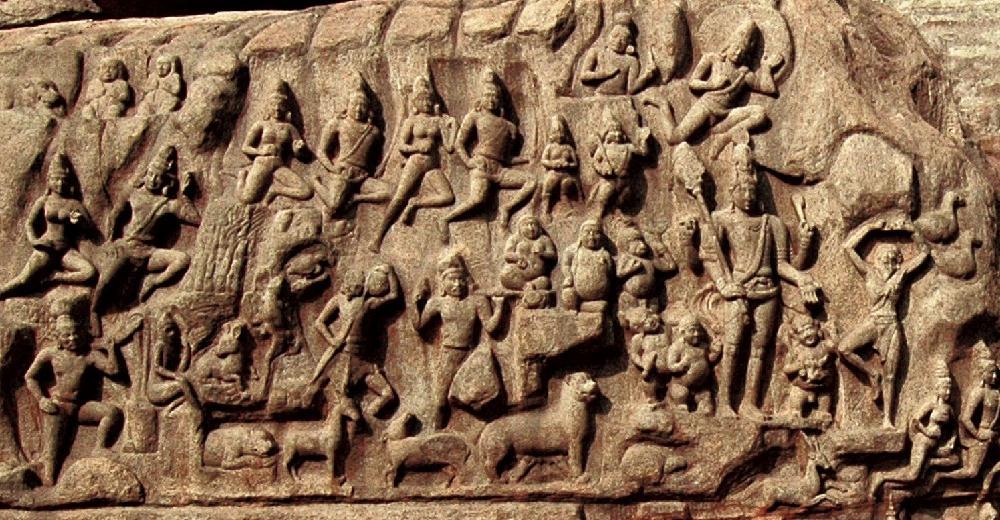 Descent of the Ganges relief,