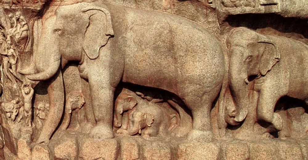 Descent of the Ganges relief,