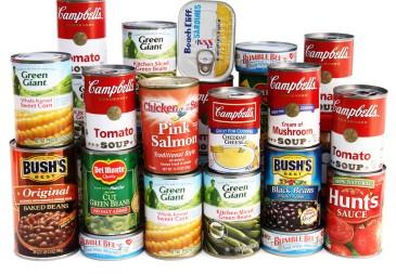 Your donation of canned food helps feed the hungry at the Missionary Sisters of Charity Soup Kitchen and Welcome Home two Catholic