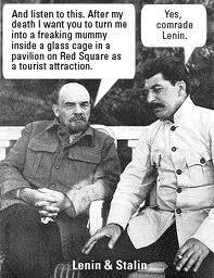 9. Lenin disapproved of