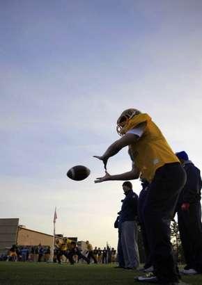 Spencer Iacovone, a senior, is the quarterback for Archbishop Moeller High School Crusaders Football team.