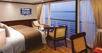 After a full day of sightseeing, there is no greater luxury than to return to a peaceful, comfortable ship and be welcomed aboard with a cool drink and chilled towel by the friendly and resourceful
