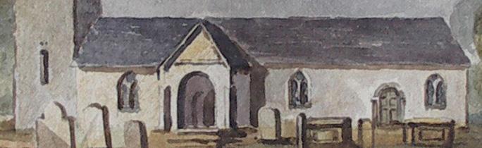 The 1849 picture above confirms that the windows were this shape but we can t see the one behind the porch.