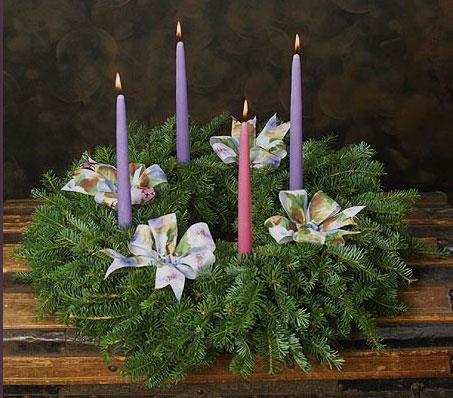The Advent Wreath The earliest Advent wreaths were made in the Middle Ages; however, the first modern Advent wreath was made by Johann Hinrich Wichern (1808-1881) a German theologian and educator