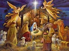 The Nativity scene: This is the event in which the entire family shares setting up the Christmas manger.