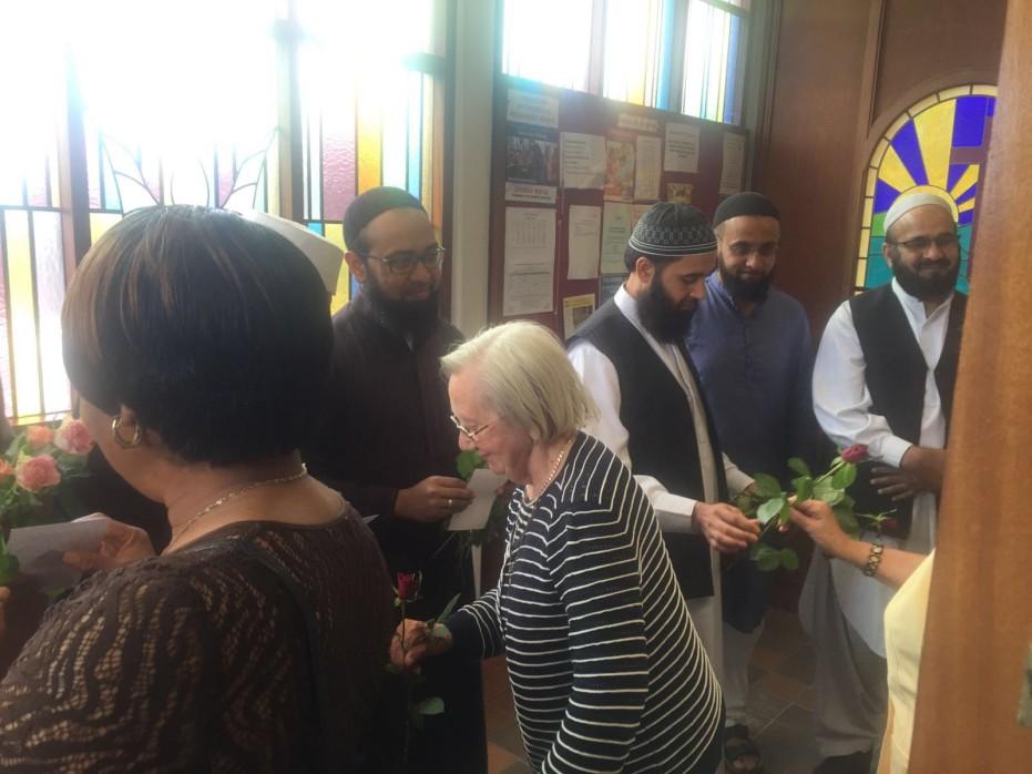 4 Luton Muslims show their solidarity with the Christian community Luton Muslims show their solidarity with the Christian community after the tragic attack on a priest.