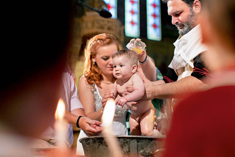 Rite of Baptism for Children [God] now anoints you with the chrism of salvation, so that, united
