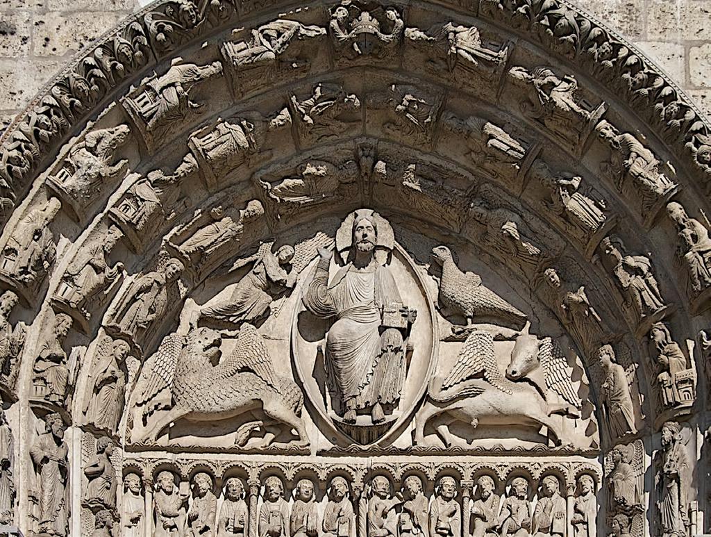 Chartres Cathedral Photo Collage (EXTERIOR)