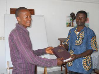 Another soul is added to our Lord s Kingdom as a result of the efforts of the staff and students at CBS in Kpalime.