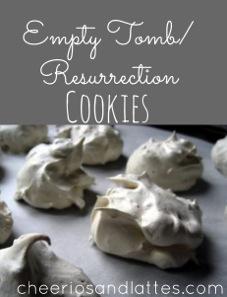 For something easier, try these easy empty tomb cookies.
