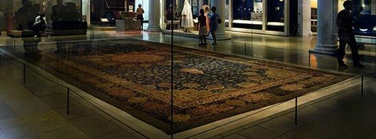 THE ARDABIL CARPET One of the world's oldest Islamic carpets, as well as one of the largest Carpets are among the most fundamental of Islamic arts.