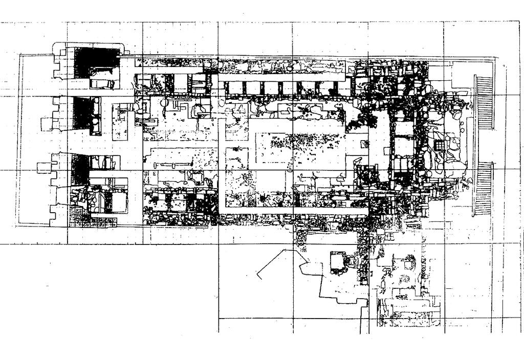 242 Historical Constructions Figure 7: Plan of St.pauls at the final state of excavation 3.3 The Conjectural Reconstitution and Characterization of St. Pauls Excavations of St.
