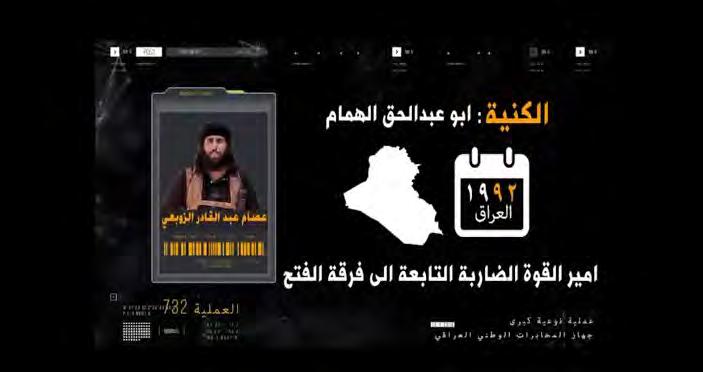 Issam Abd al-qader al-zouba i, codenamed Abu Abd al-haqq al-iraqi (Al-Alam; Al-Sumaria News, May 11, 2018) Egypt and the Sinai Peninsula Operation Sinai 2018