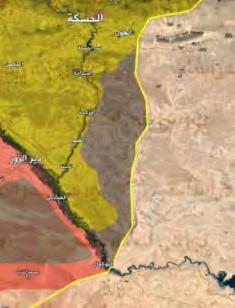 6 Eastern Syria Operation Al-Jazeera Storm In the lower Euphrates Valley, the SDF forces continued Operation Al-Jazeera Storm, which is scheduled to last for several weeks.