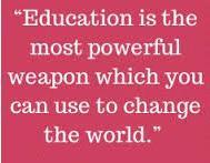 Education Quotes Knowledge is power: why education matters Education means more than acquiring knowledge. It empowers people to develop personally and become politically active.