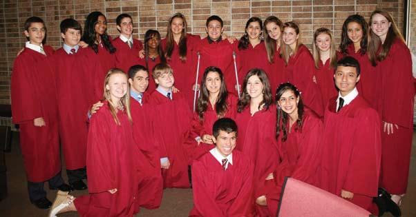 Saint Catholic Church of Kingwood St. Catholic School Congratulations, Class of 2011!