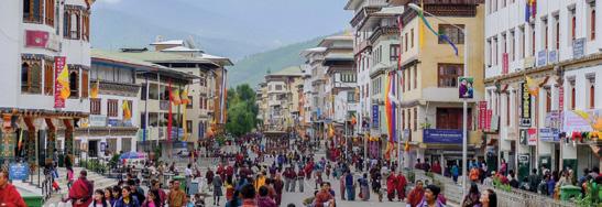 33 Bhutan Asia Religious Nationalism 793,000 20,000 Buddhism Prime Minister Tshering Tobgay 62/100 7% 78% National 68% Community 74% Family 69% Private 71% Bhutan & Buddhism Bhutan has been a