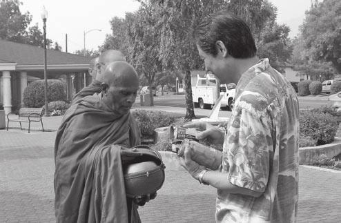 During his time here he generously offered three Dhamma talks, and we all appreciated his willingness to engage with both the resident Sangha and the broader community.