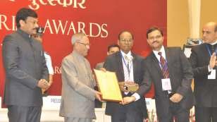 of India, as the Best Tour Operator for Promoting North East India incuding Sikkim at a function hed at Vigyan Bhavan on 18th March, 2013.