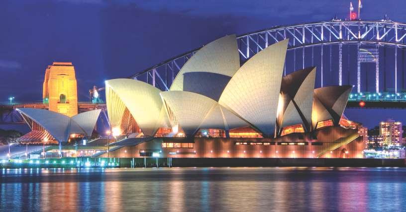 Sydney, Harbour, Austraia In Austraia & New Zeaand Tour Mr.