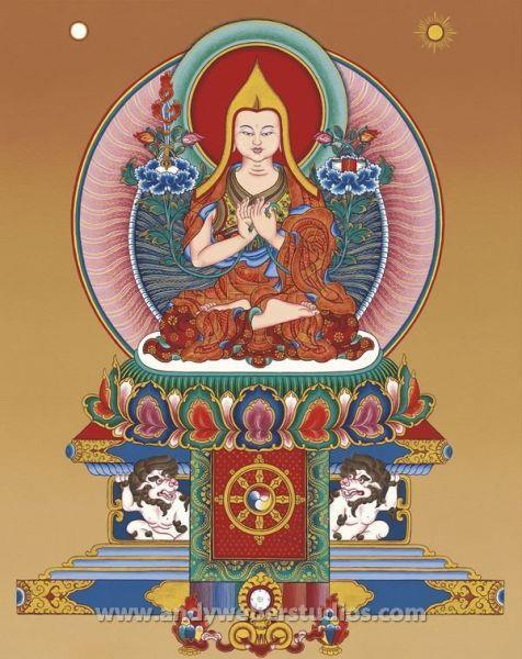 P a g e 11 Master Tangkha Painter Andy Weber The artist Andy Weber spent seven years living and studying the iconographical art of Tibetan Buddhism under the guidance of accomplished masters in India