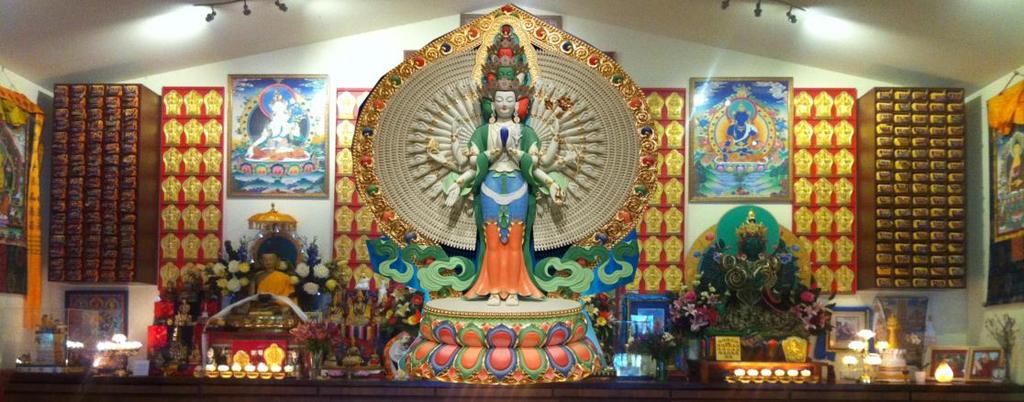 P a g e 4 Fulfilling Rinpoche s Wishes On his last visit to Chenrezig Institute our precious teacher Lama Zopa Rinpoche asked as to beautify our Tara statue by offering a divine dress and ornaments.