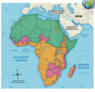 World History Bellwork INB 54 1. Shade each religion represented in Africa a different color 2. Create a key and record and label the colors you used. 3.