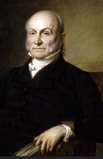 Compiled by D. A. Sharpe President John Quincy Adams was born July 11, 1767 in Braintree, Massachusetts, living to the ripe old age for those days of 80 years old. He died February 23, 1848.