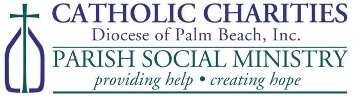 Military Trail Palm Beach Gardens, 33410 A reception will be held immediately after in the Cathedral Parish Hall Each parish is encouraged to send at least two