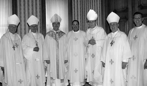 Left to right: Most Rev. Joseph V. Adamec, Bishop Emeritus, Altoona-Johnstown and Episcopal Moderator of the Slovak Catholic Federation; Most Rev.
