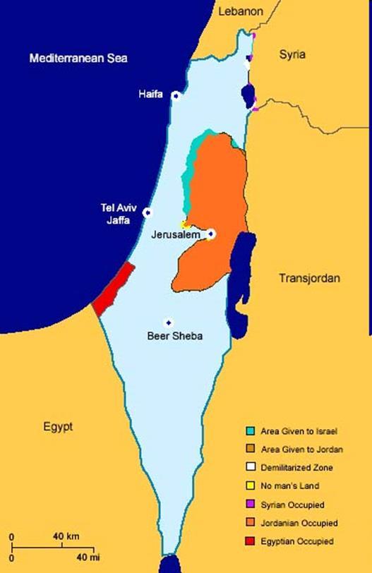Israel Gains Independence In 1948, Israel declared its independence. Within hours it was attacked by neighboring Arab countries.