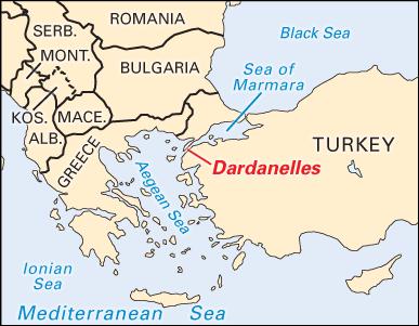Bosporus and Dardenelles Straits The Dardanelles Strait, a vital