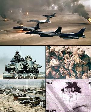 Persian Gulf War: 1990-1991 Iraq s failure to win the 1980-1988 war against Iran influenced Saddam Hussein s decision to invade the oilrich country of Kuwait which he claimed to be a historic